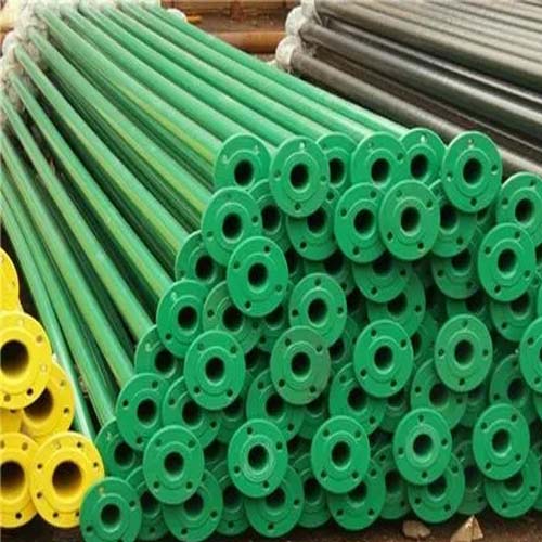 枣庄涂塑钢管施工案例